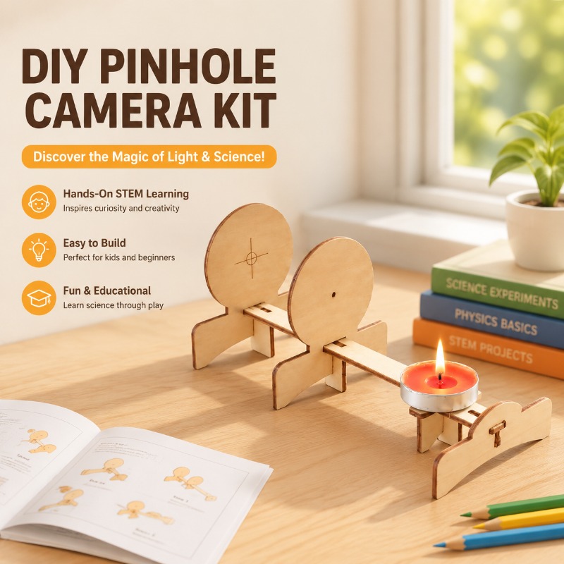 Kids Education Images - DIY Pinhole Imaging Assembly Kit Physics