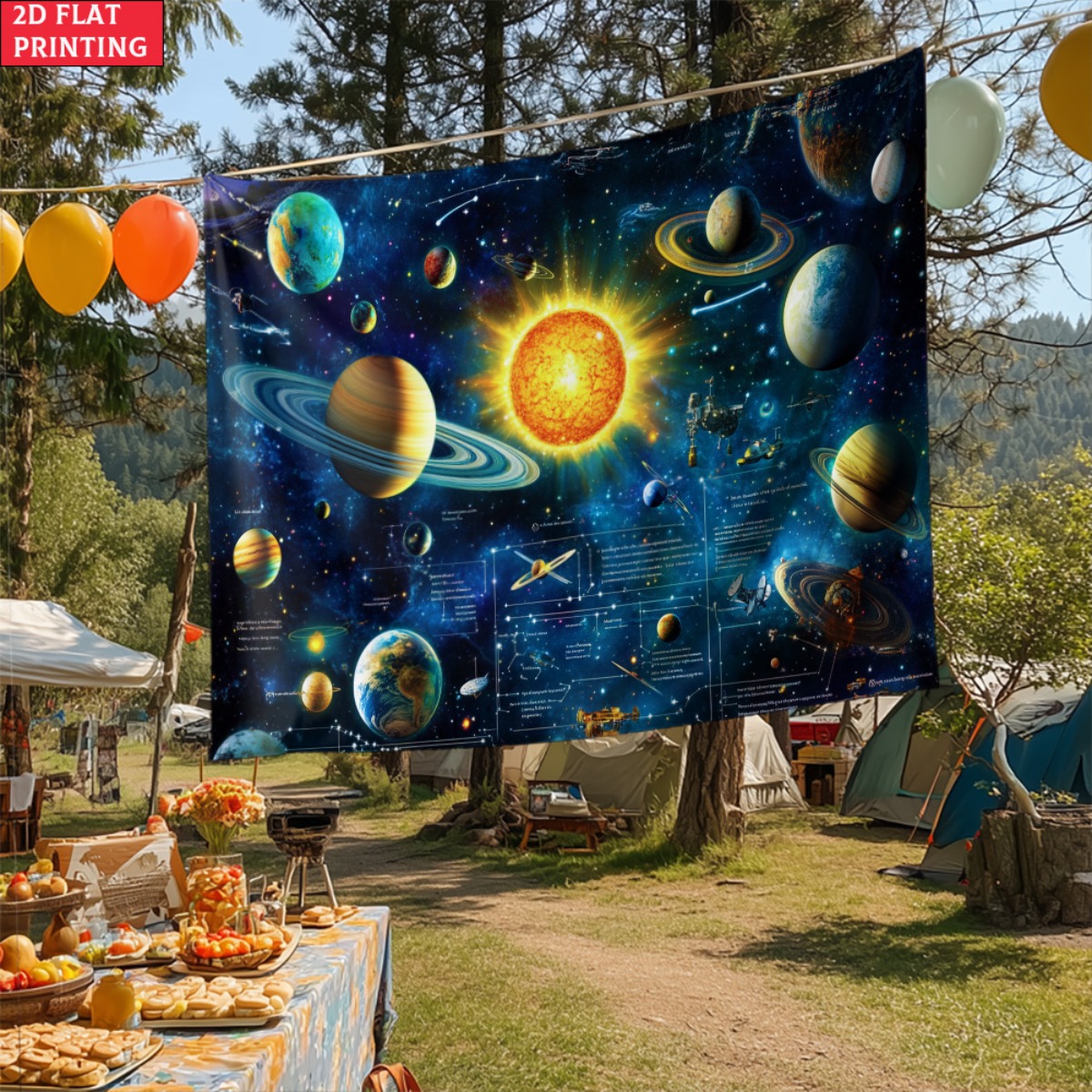 unframed Solar system planet t - Kids Education System review and price