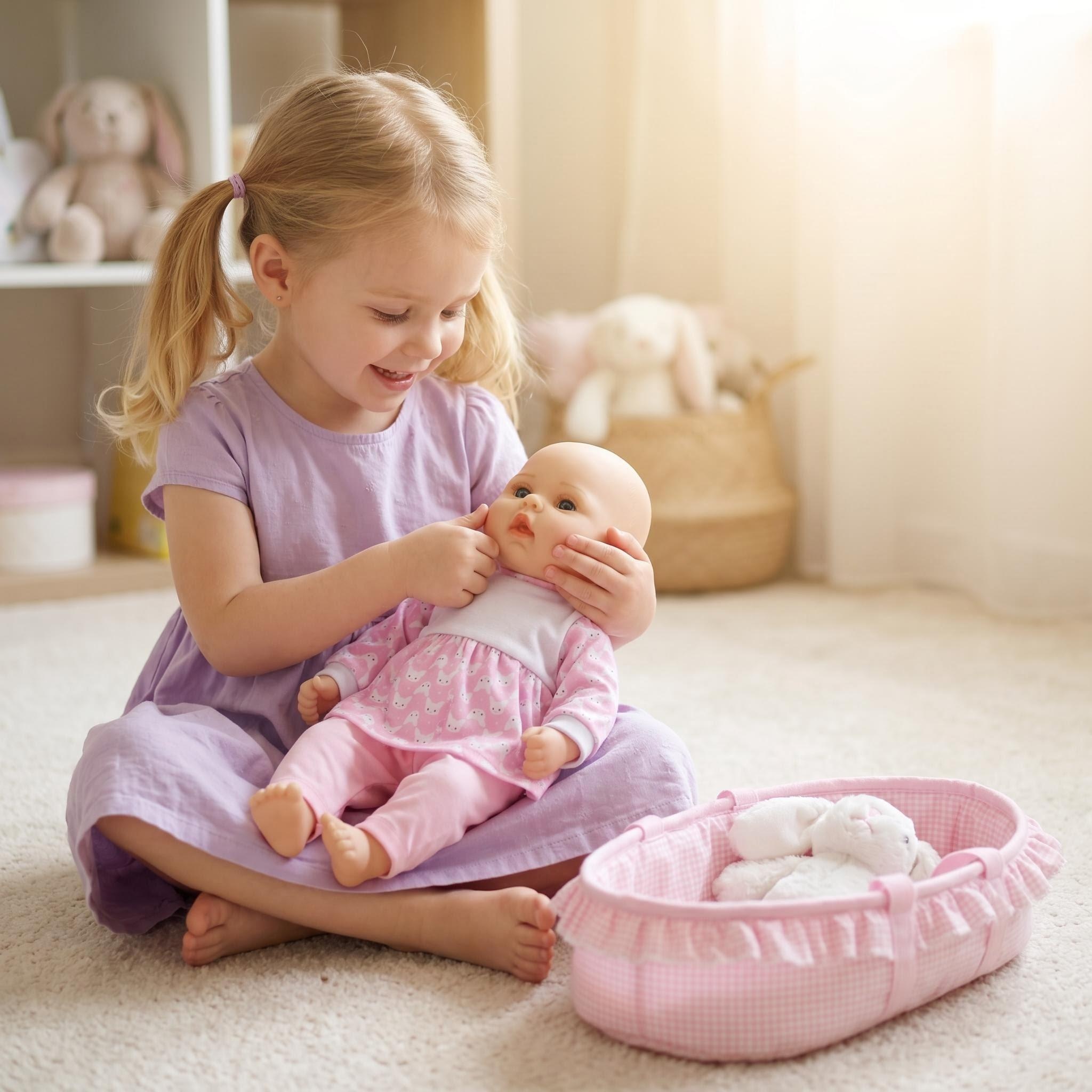 18inch Plush Baby Doll Joyful  - Kids Joy Education review and price