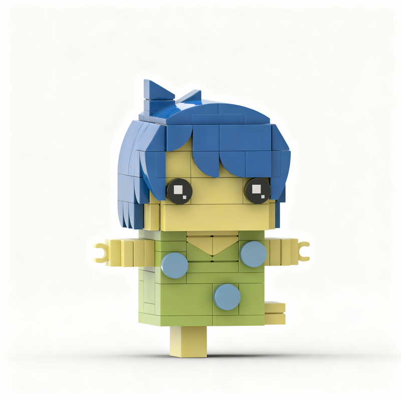 140pcs MOC Brickheadz Joy Insi - Kids Joy Education review and price
