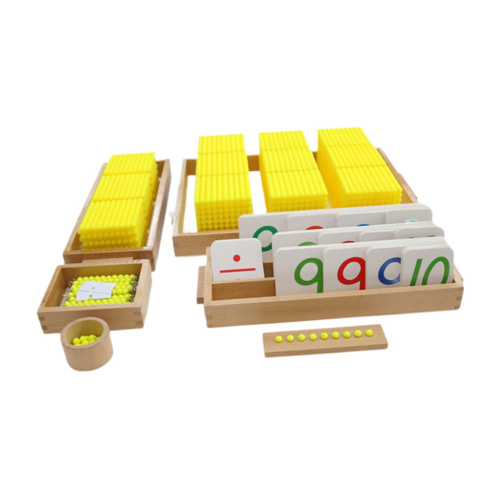 Montessori Math Toys Decimal S - Kids Education System review and price