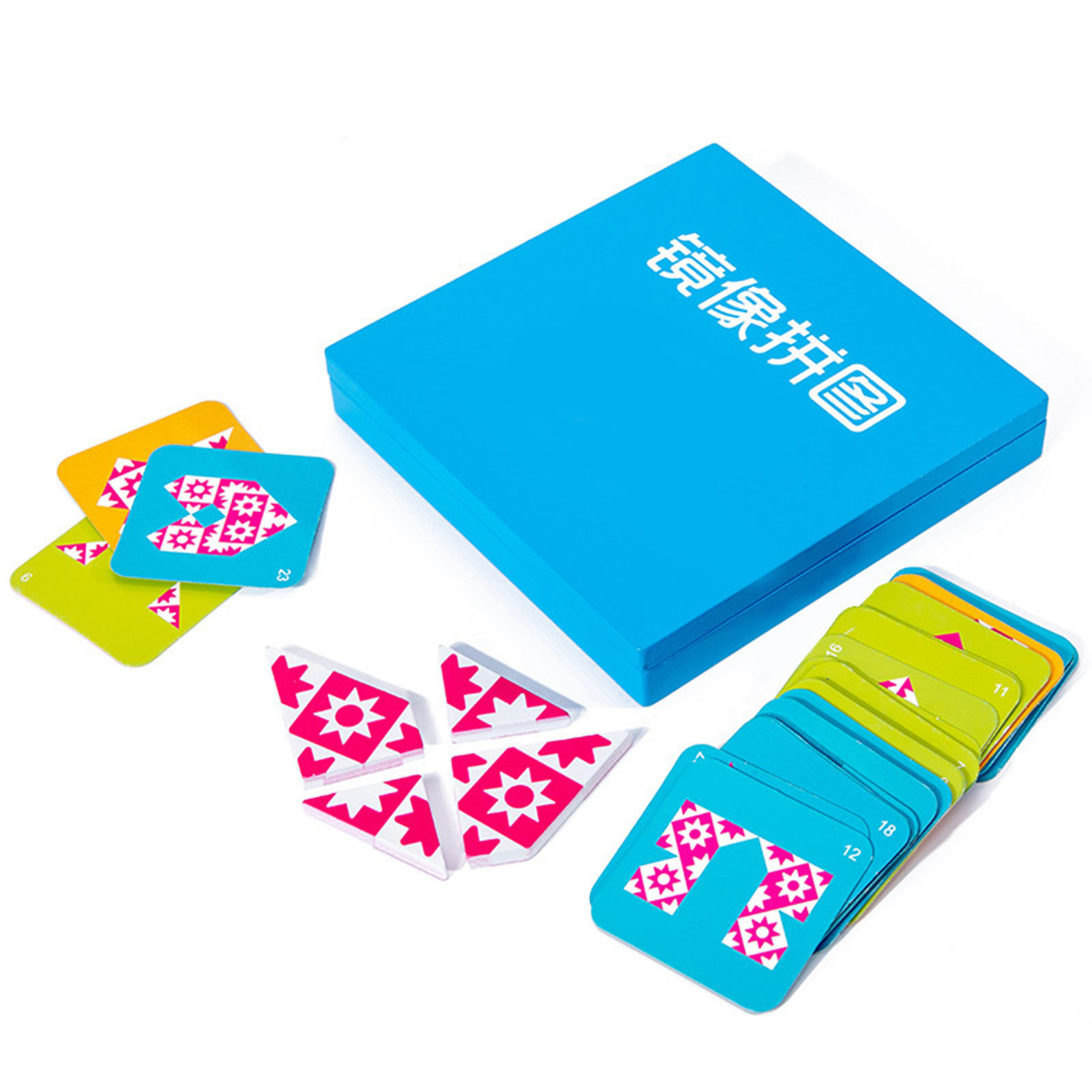 Mirror Image Puzzle Wooden Jig - Kids Education Images review and price