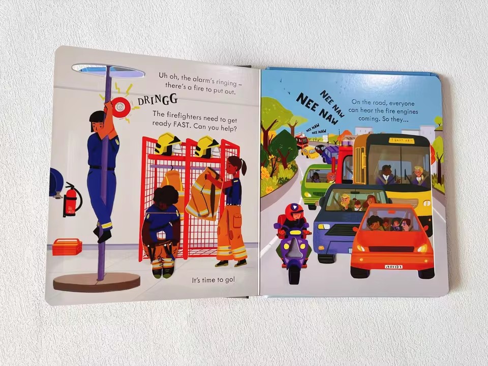 Usborne Peep Inside How A Fire - Kids Education And You review and price
