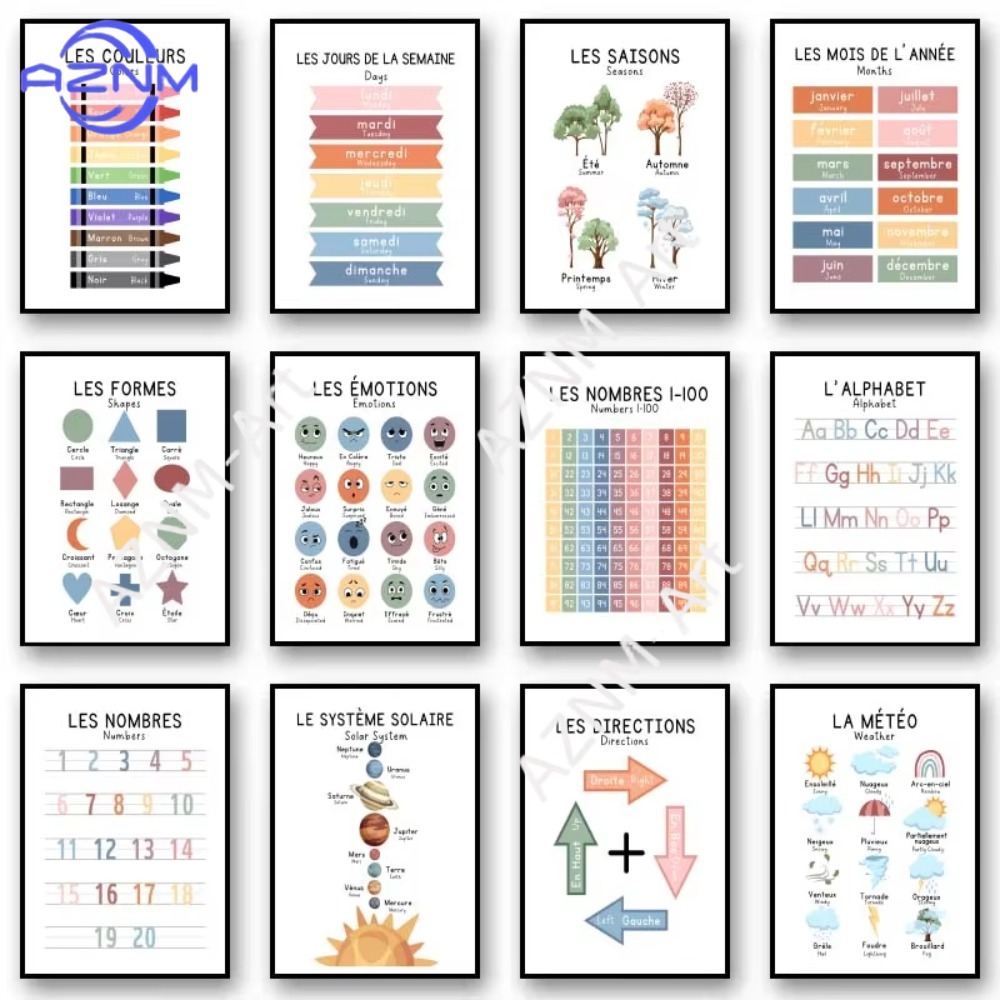 1Pc Bilingual French Education - Kids Education System review and price