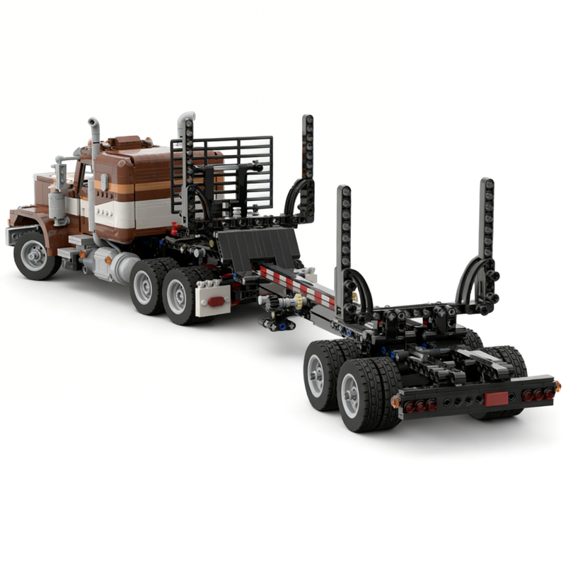 2006pcs MOC Peterbilt 359 Logg - Kids Education Login review and price