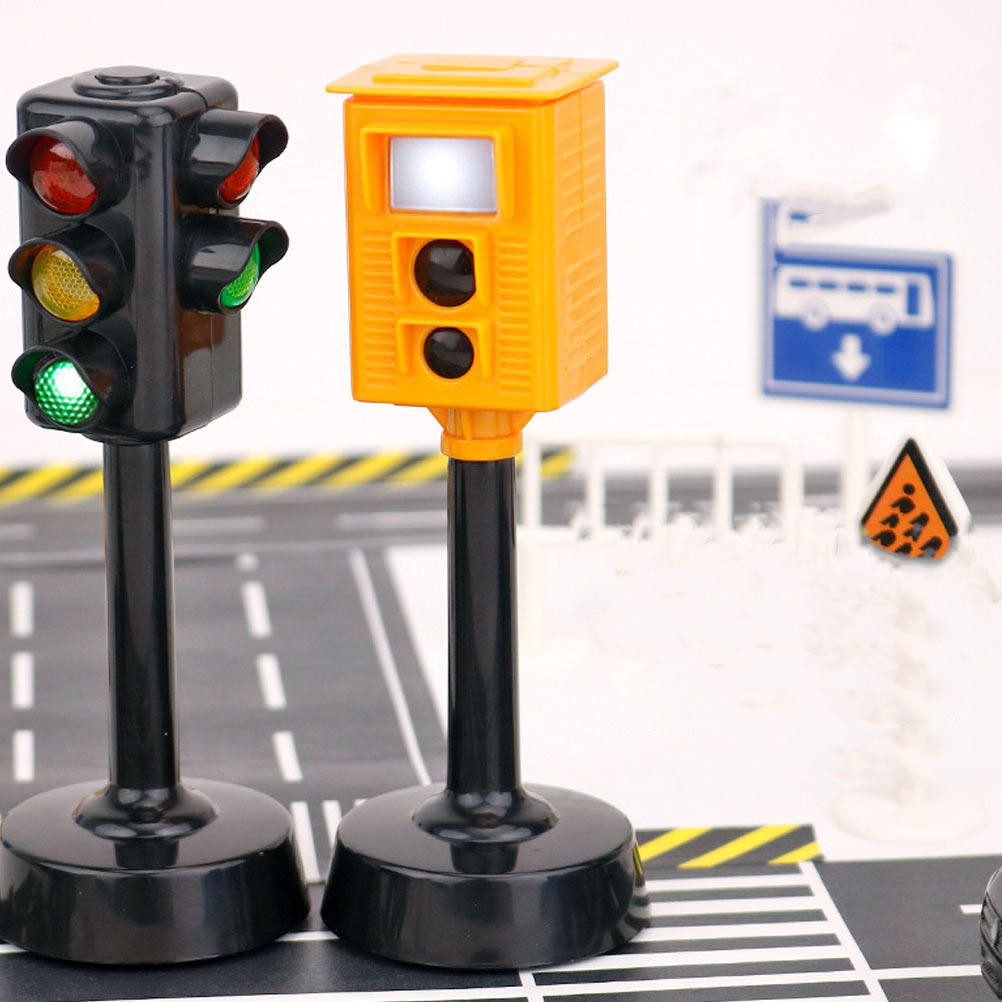 2Pcs Educational Traffic Signa - Kids Education Meaning review and price