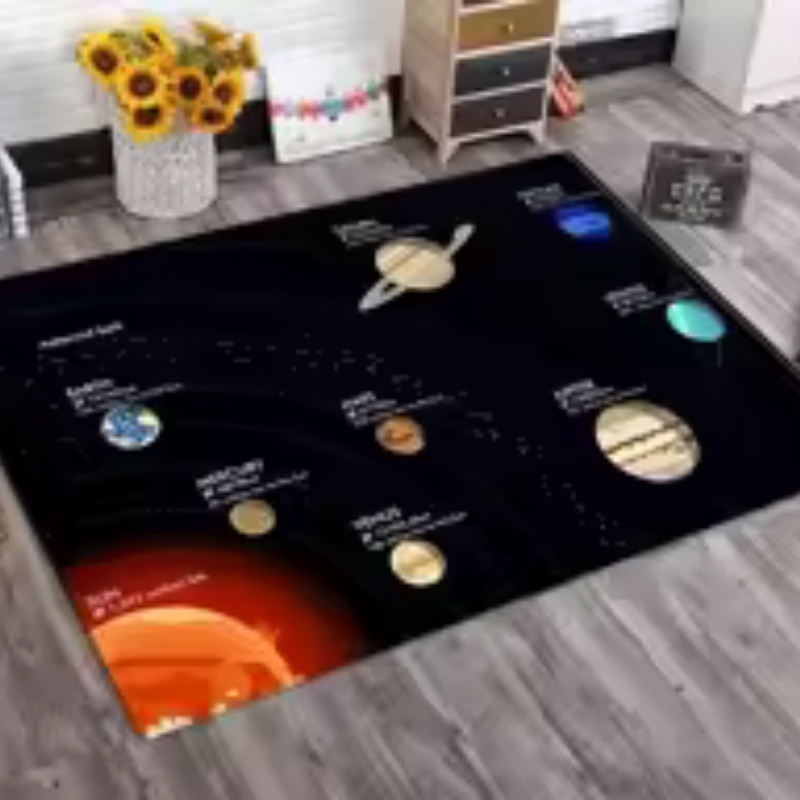 Black Background Solar System  - Kids Education Background review and price