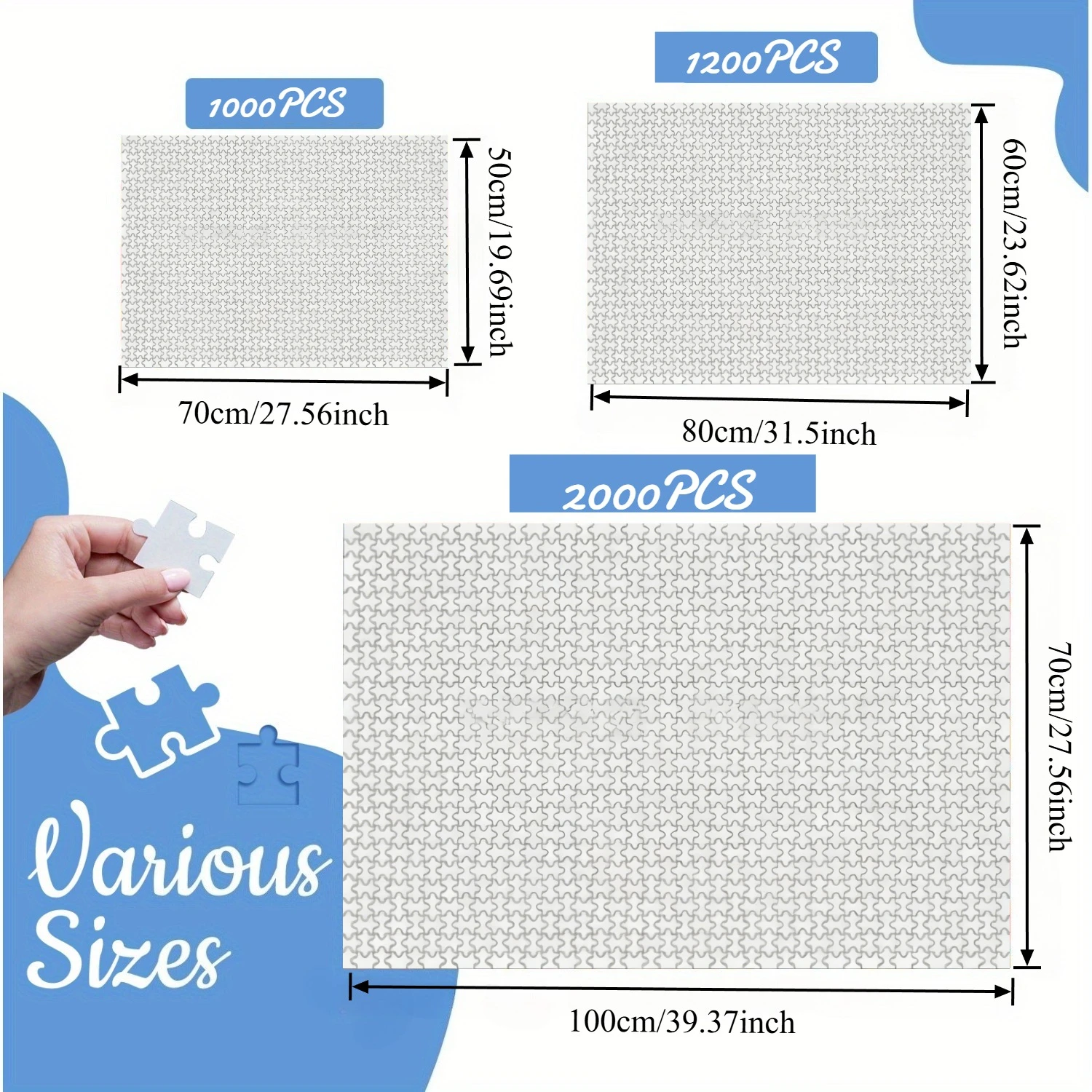500/1000 Pieces Jigsaw Puzzle  - Kids Education Images review and price