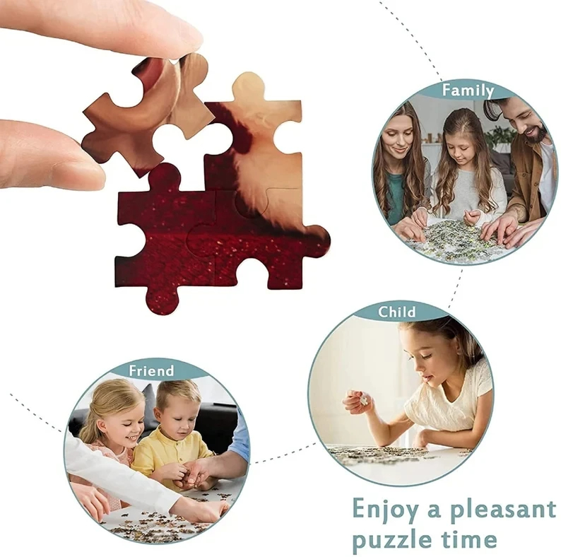 500/1000 Pieces Jigsaw Puzzle  - Kids Education Images review and price