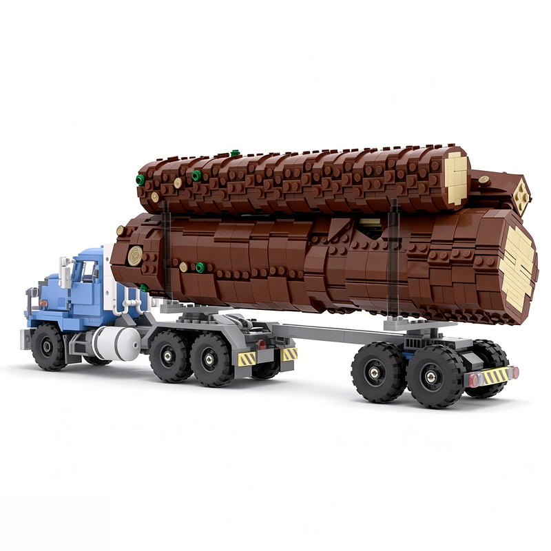 333PCS MOC Large Variety Logs  - Kids Education Login review and price