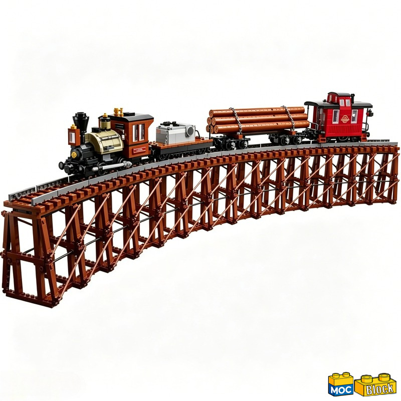 NEW 2731 Parts Logging Railway - Kids Education Login review and price
