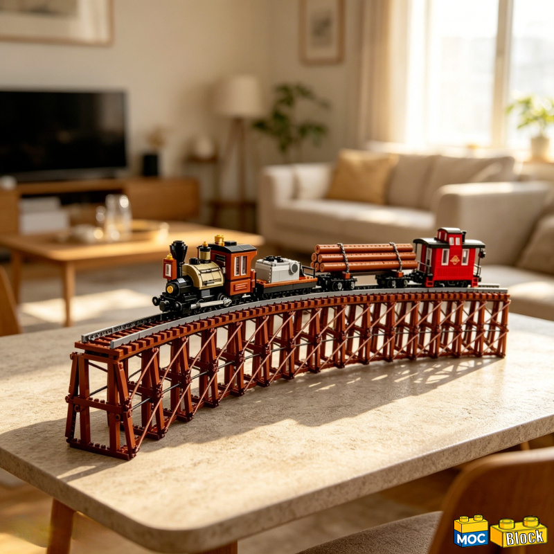 NEW 2731 Parts Logging Railway - Kids Education Login review and price