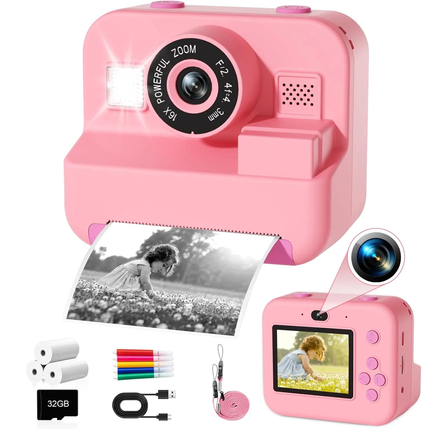 Digital Children Camera, Insta - Kids Education Images review and price