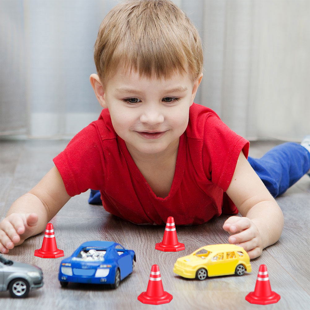 24Pcs Mini Traffic Cones Red P - Kids Education And You review and price