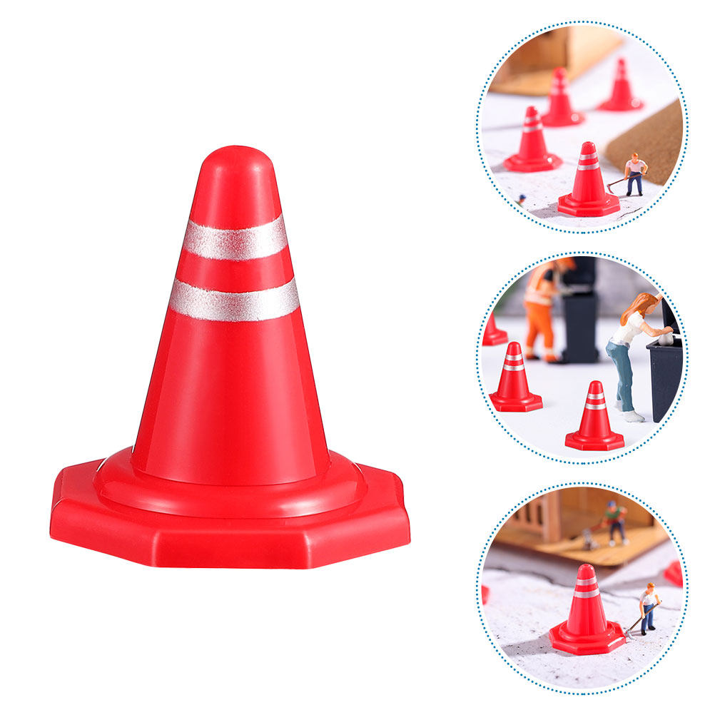 24Pcs Mini Traffic Cones Red P - Kids Education And You review and price