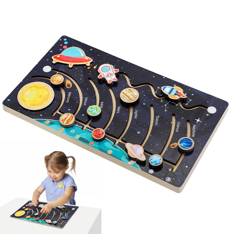 Solar System Model Board Woode - Kids Education System review and price