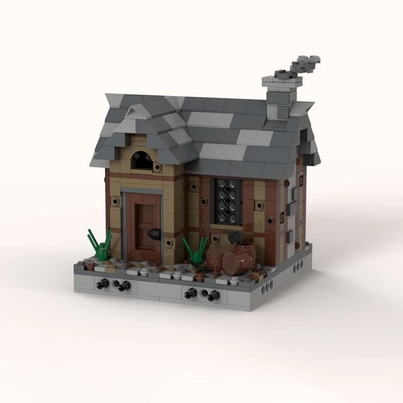 594PCS MOC DIY Medieval Log Ca - Kids Education Login review and price