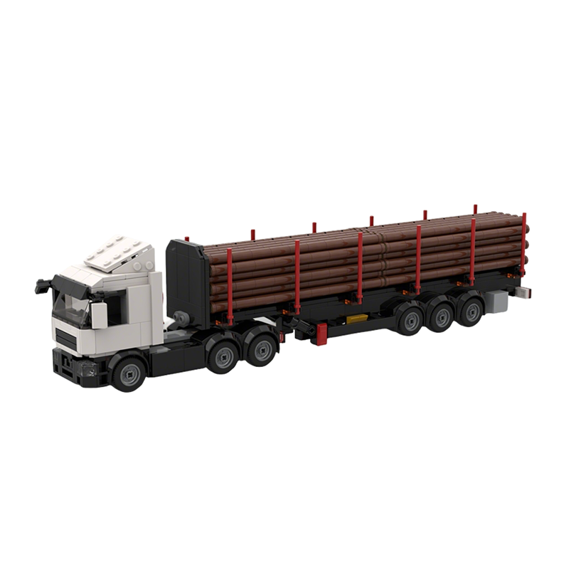 215pcs MOC City Cargo Log Trai - Kids Education Login review and price
