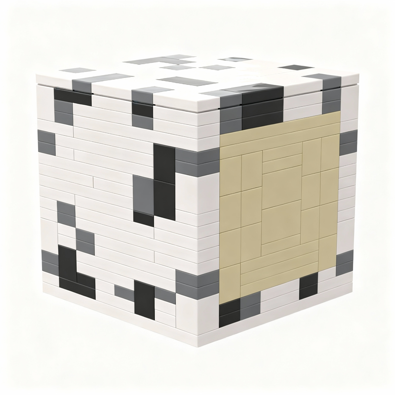 247pcs MOC My World Birch Log  - Kids Education Login review and price